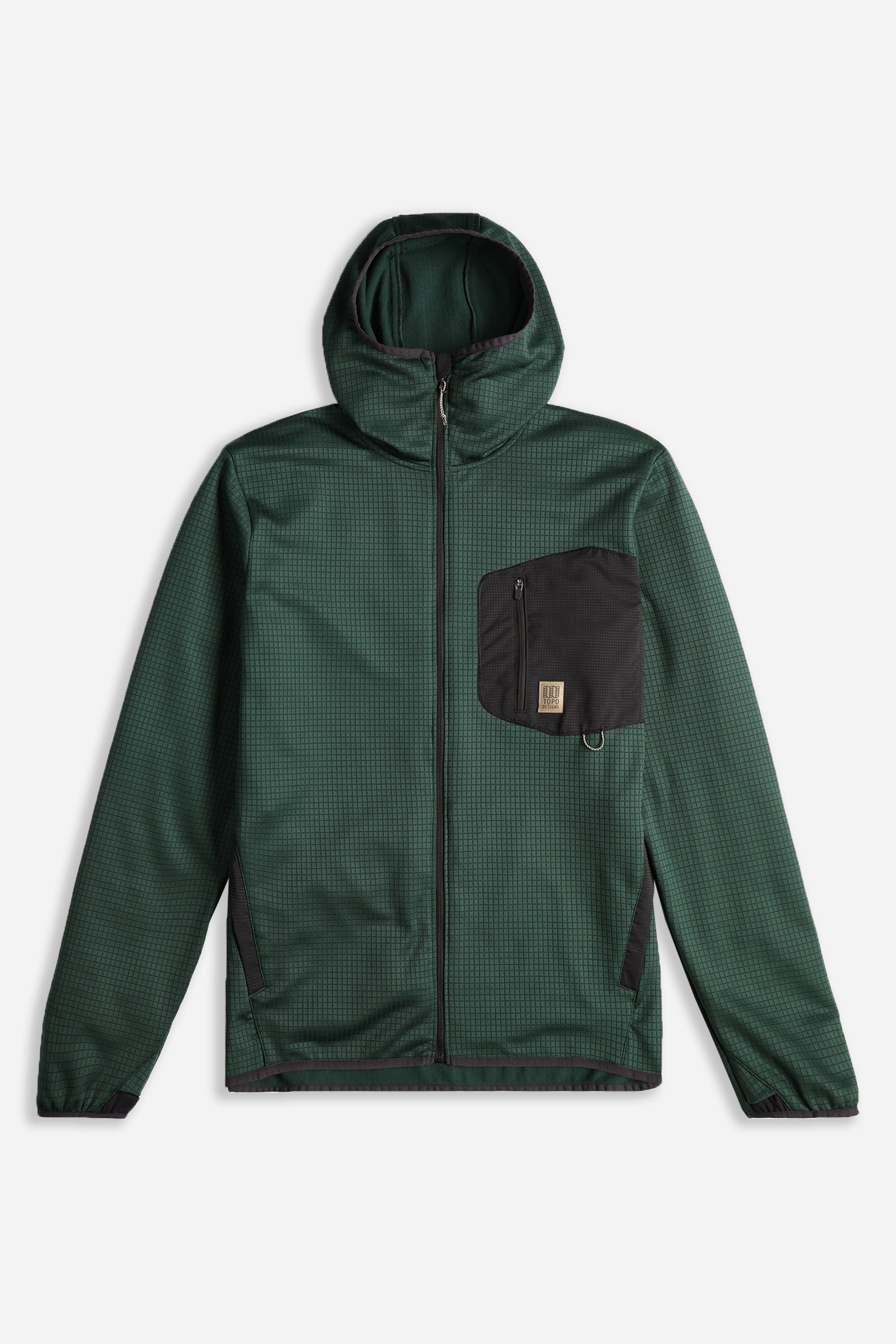 Global Midlayer Hoodie Mens Forest