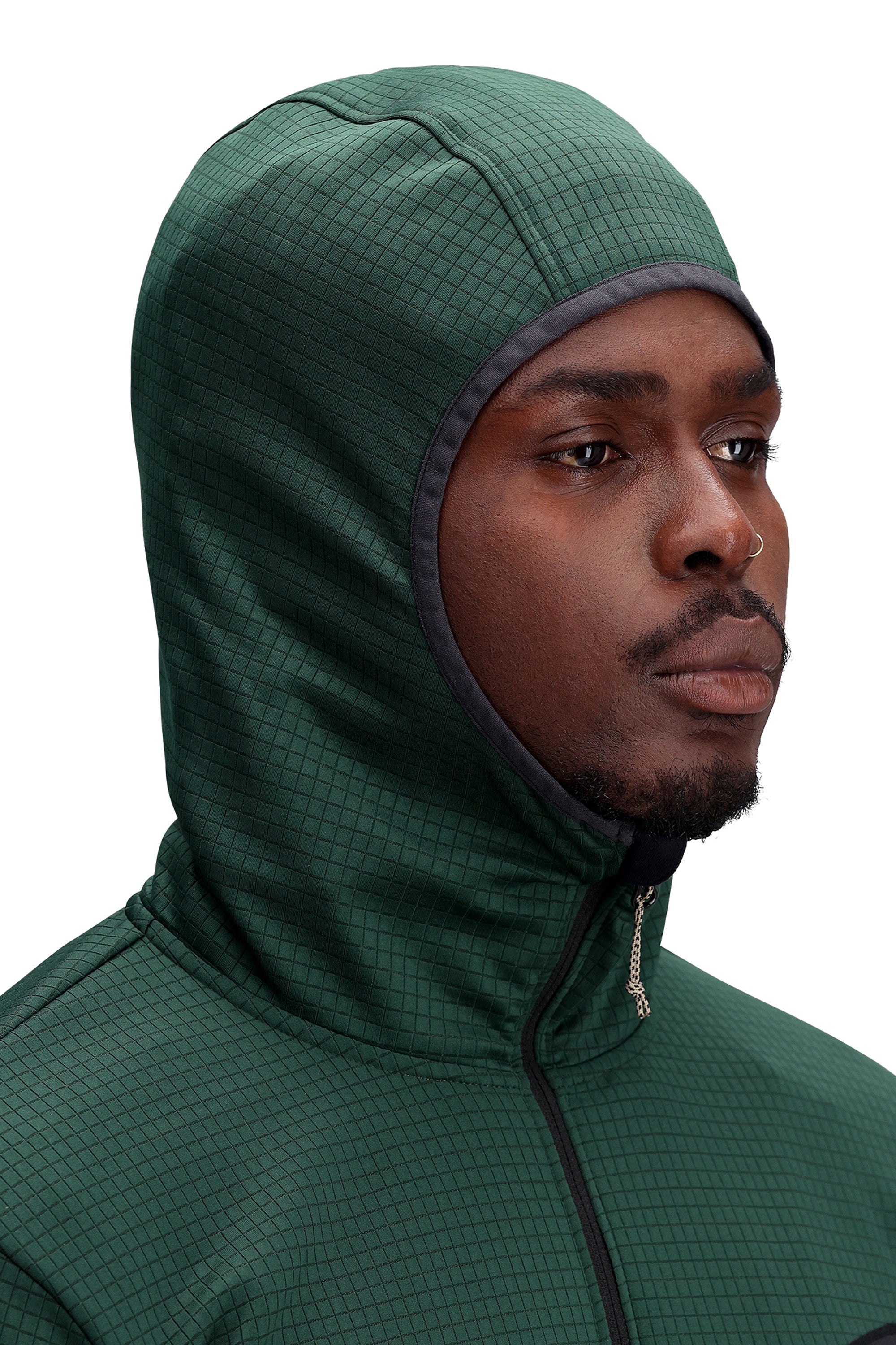 Global Midlayer Hoodie Mens Forest