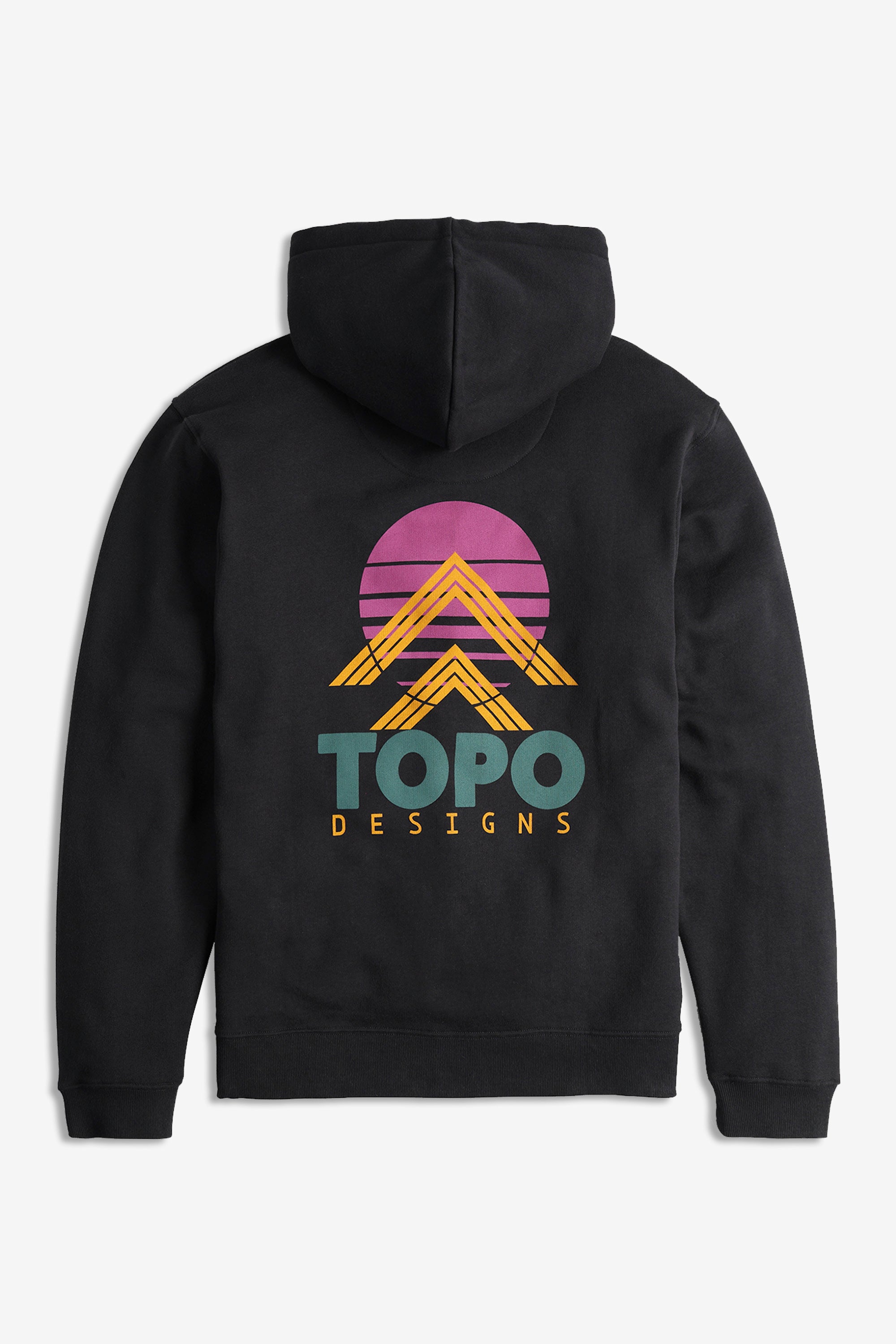 Alpine High Hoodie Unisex Pinnacle Black