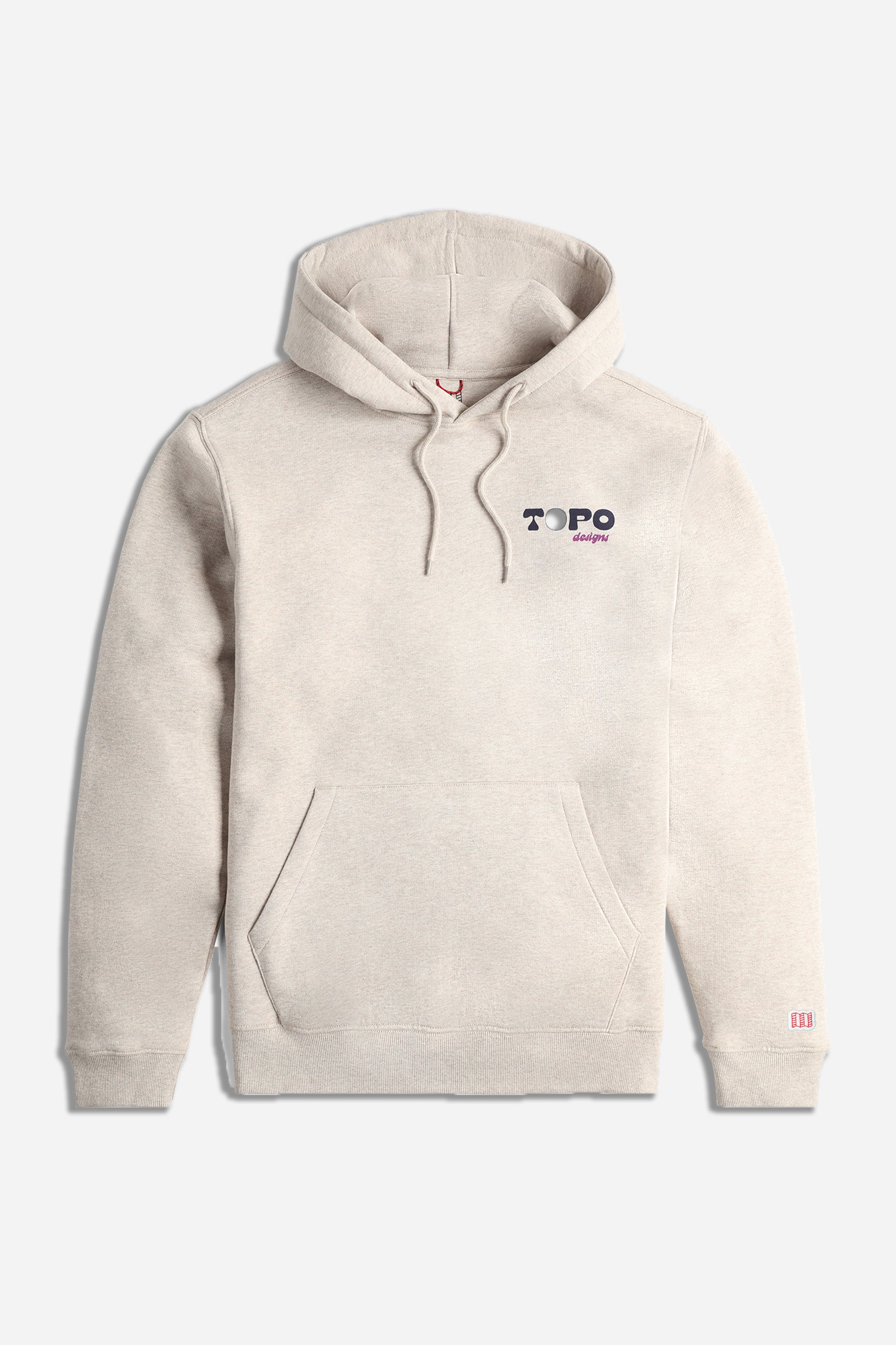 Alpine High Hoodie Unisex Heat Waves Oatmeal Heather