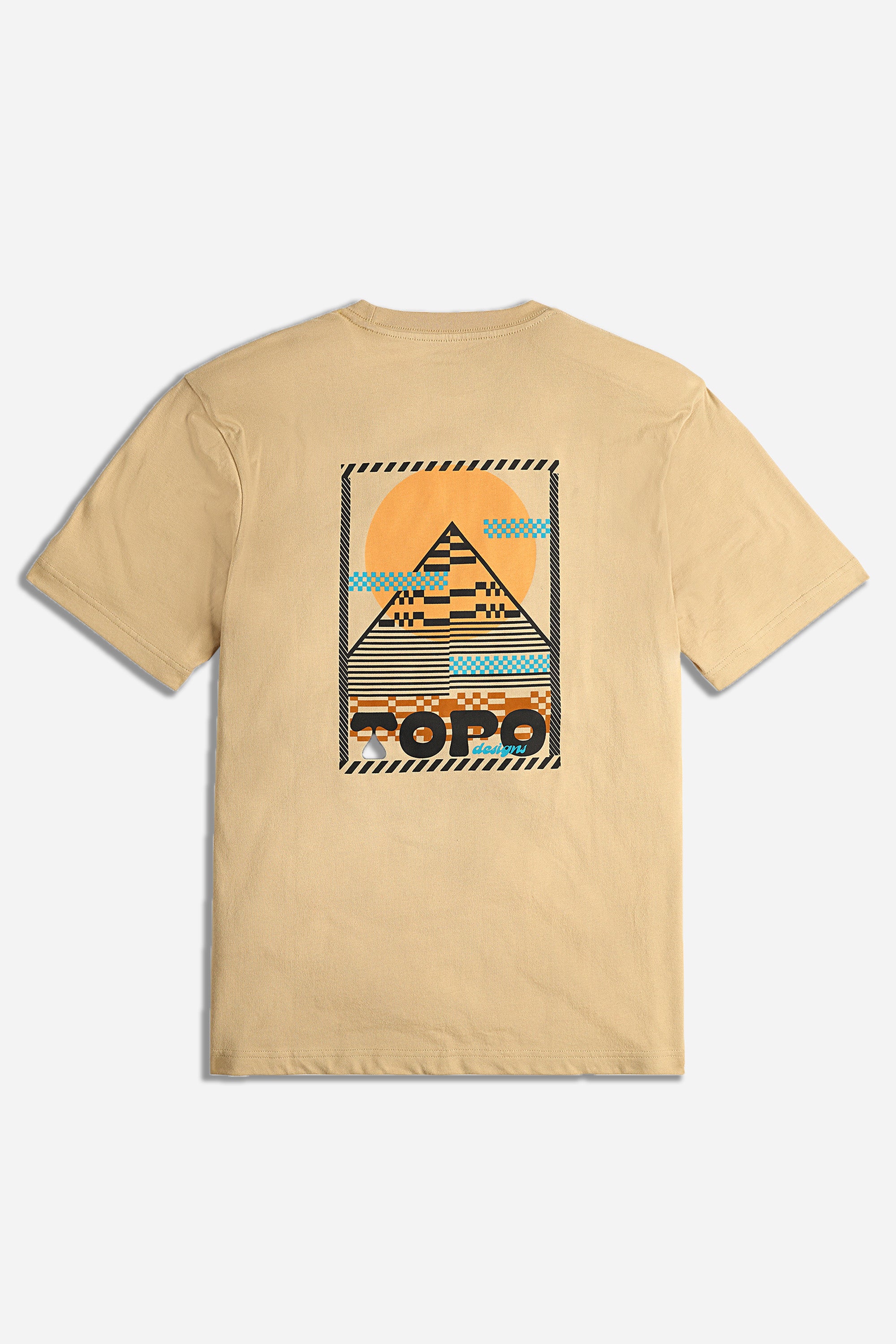 Virtual Peak Tee Mens Sahara