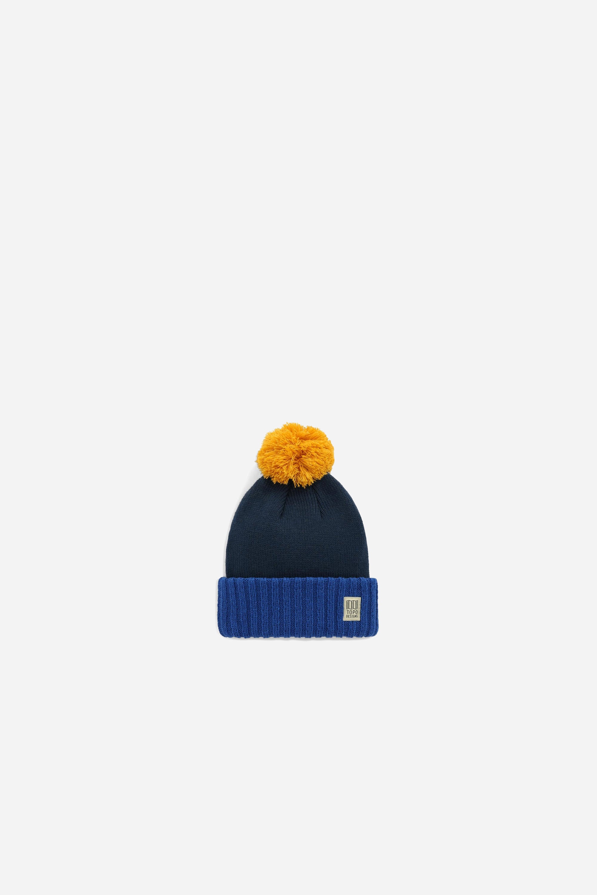 Pompom Beanie Cobalt/Midnight