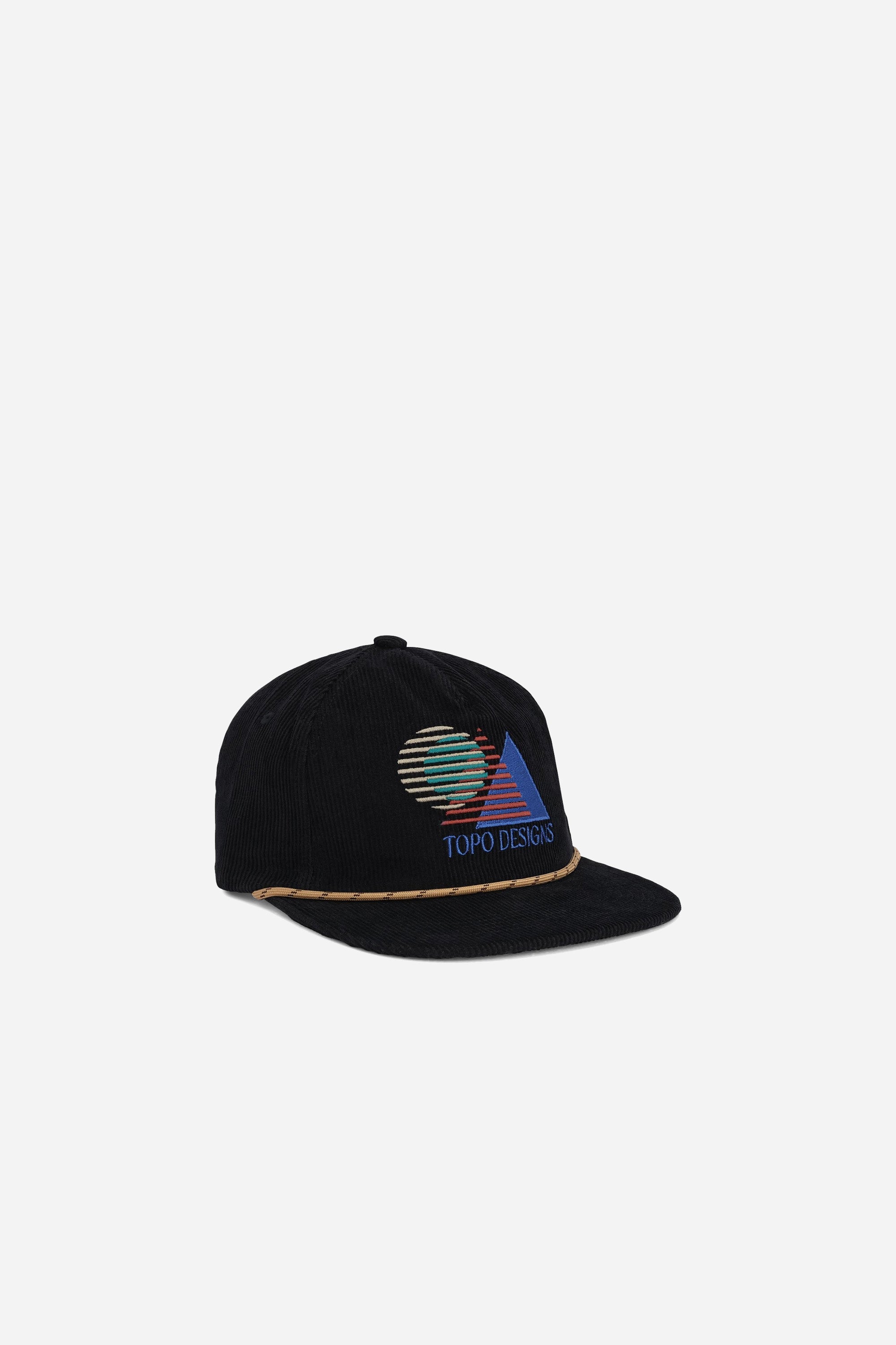 Corduroy Trucker Hat Shadow Black