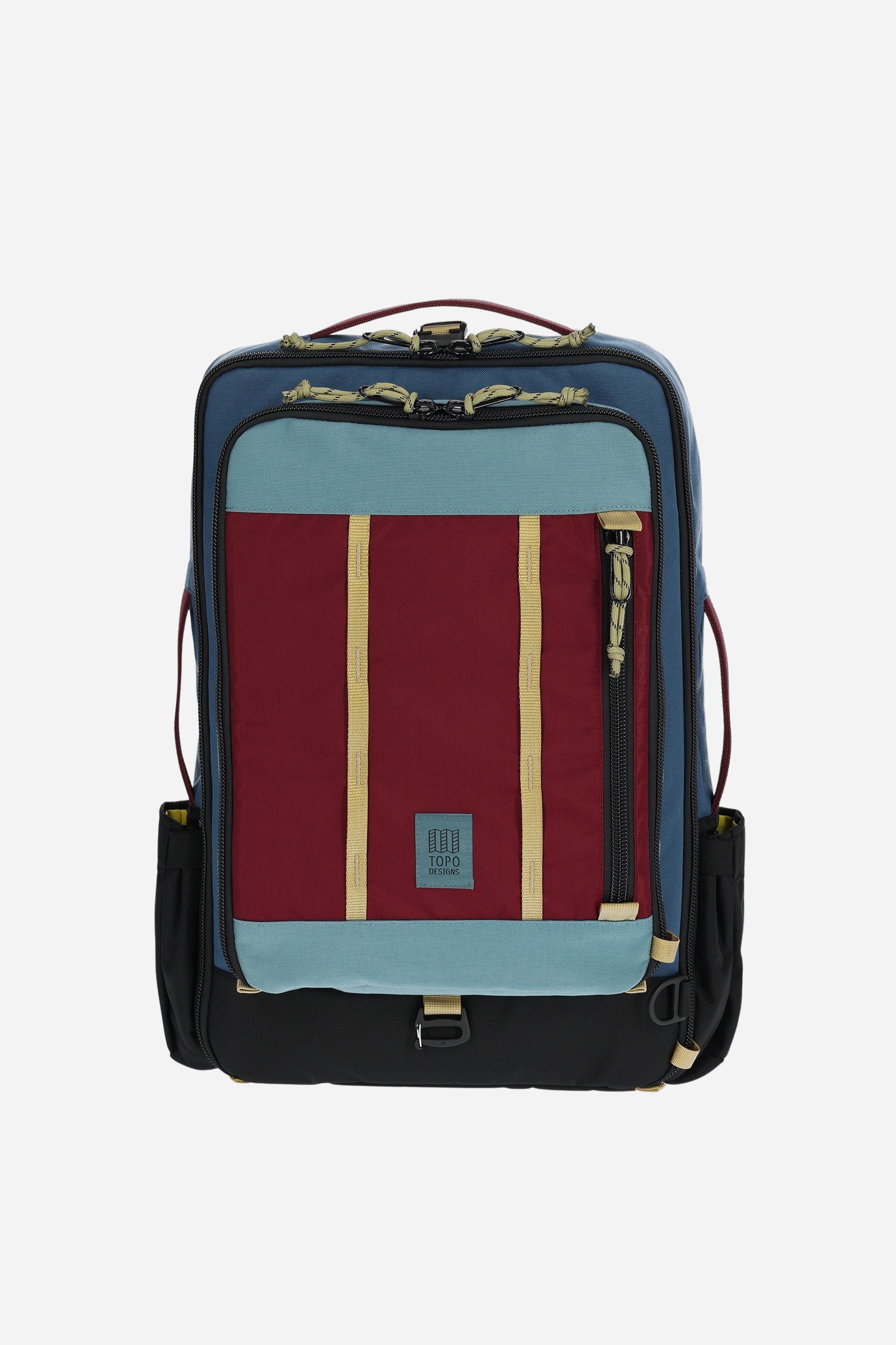Global Travel Bag 30L Dark Denim/Burgundy