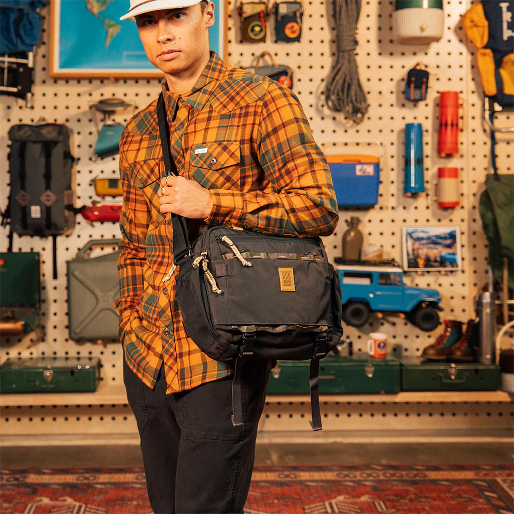 Mountain Cross Bag 14L Mustard/Forest