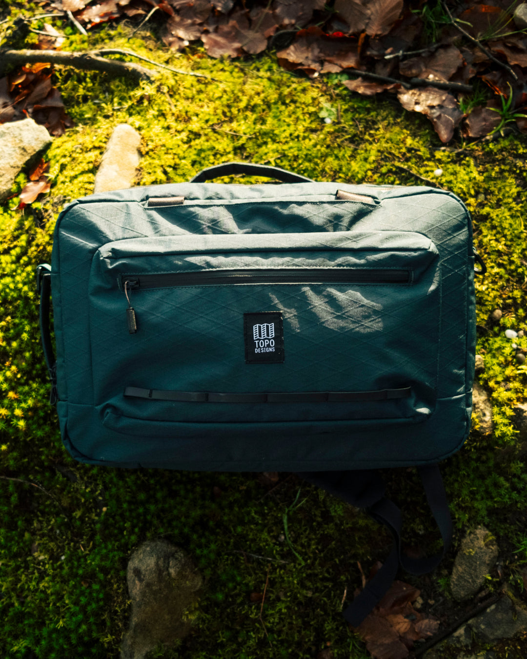 Global Pro 3-Way Briefcase Dark Pine