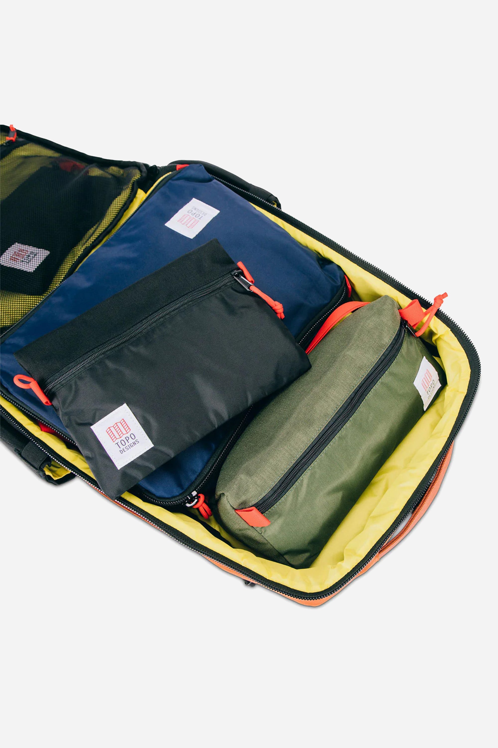 Global Travel Bag 30L Dark Denim/Burgundy