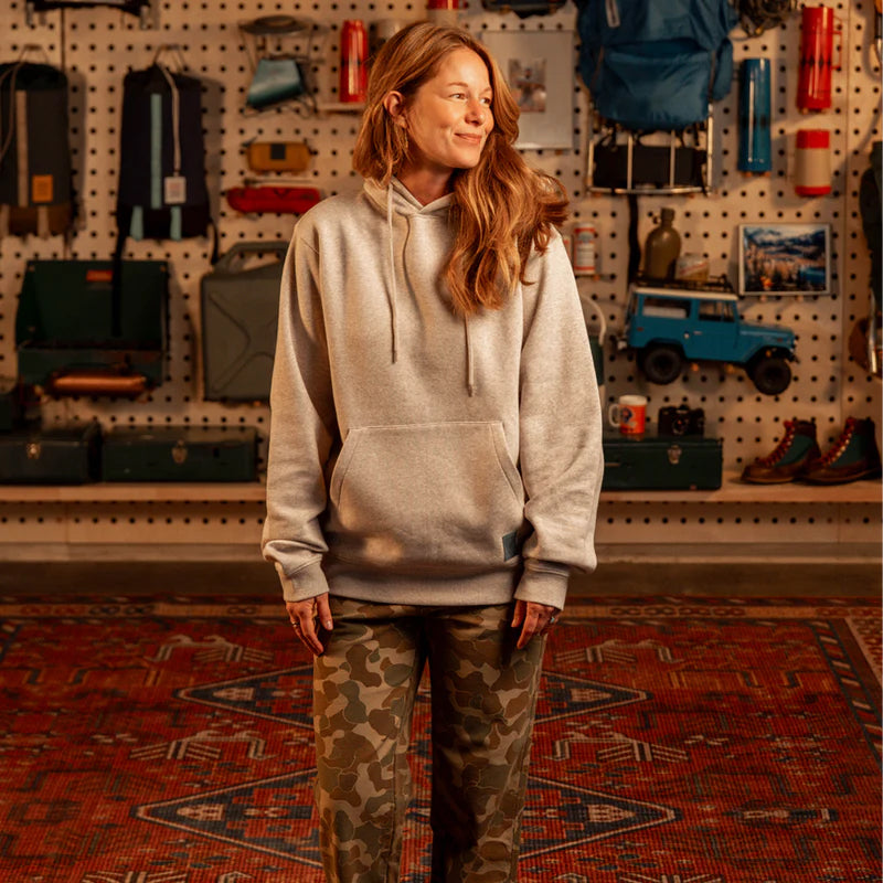 Alpine High Label Hoodie Black