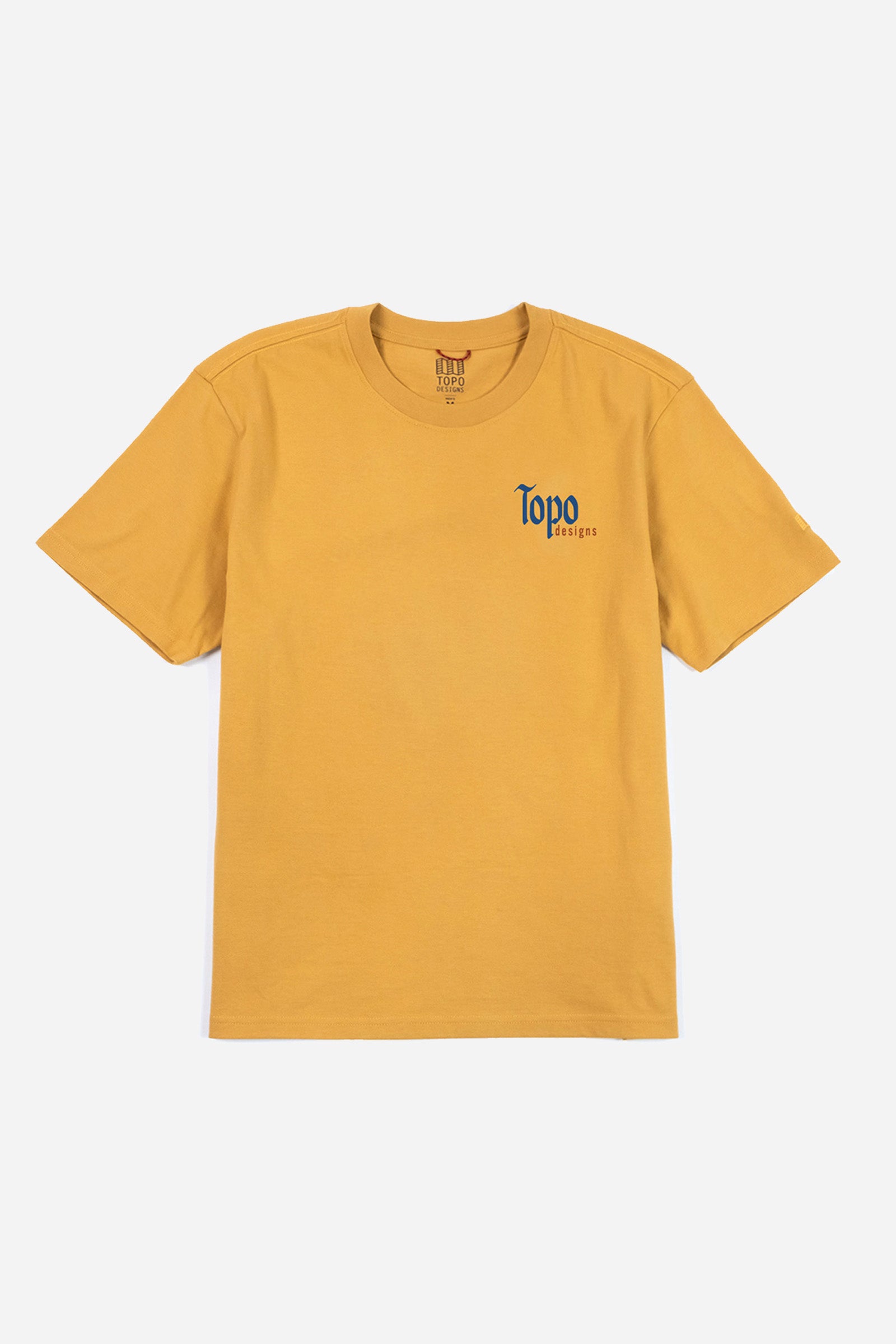 Peak Tee Mens Goldenrod