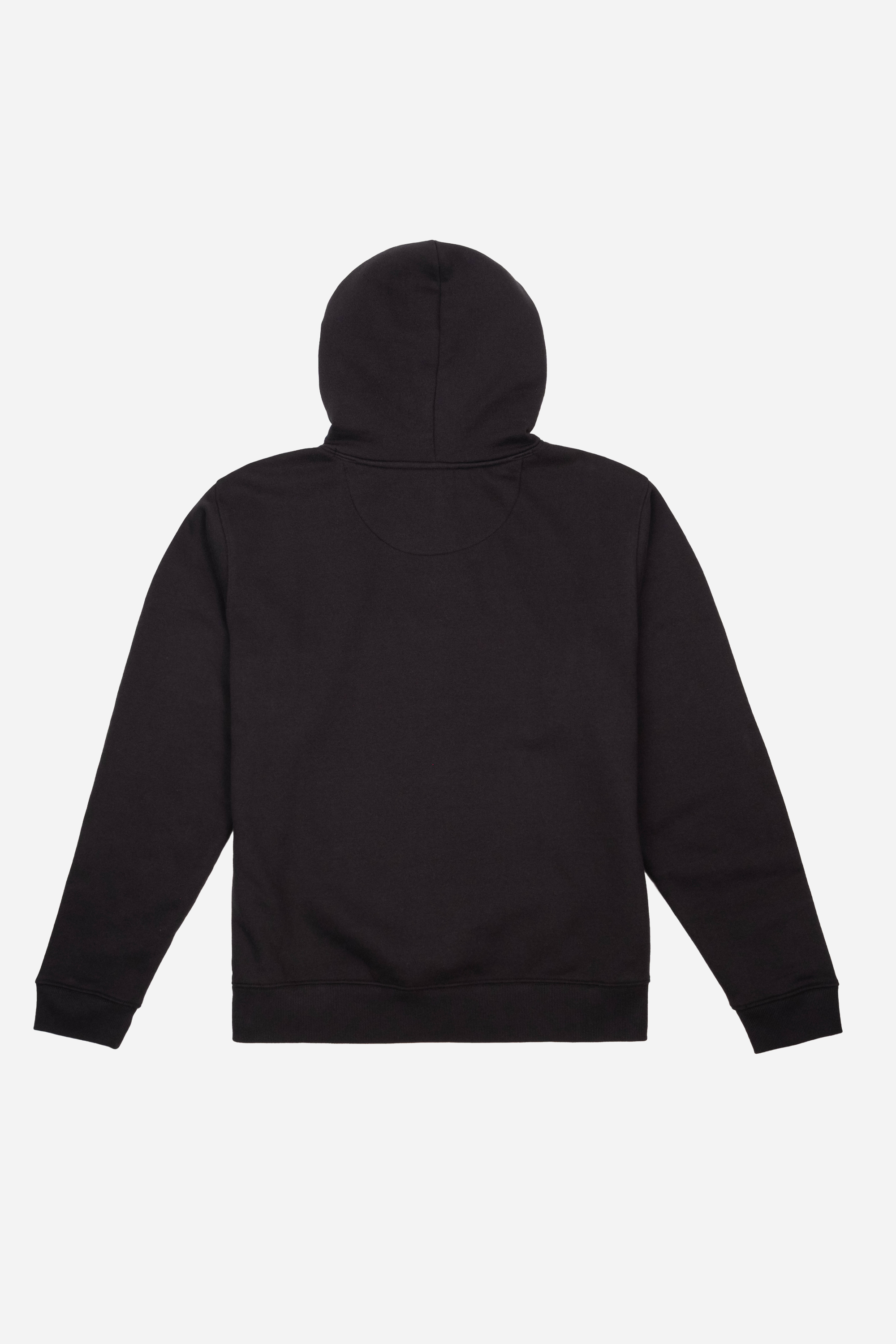 Alpine High Label Hoodie Black