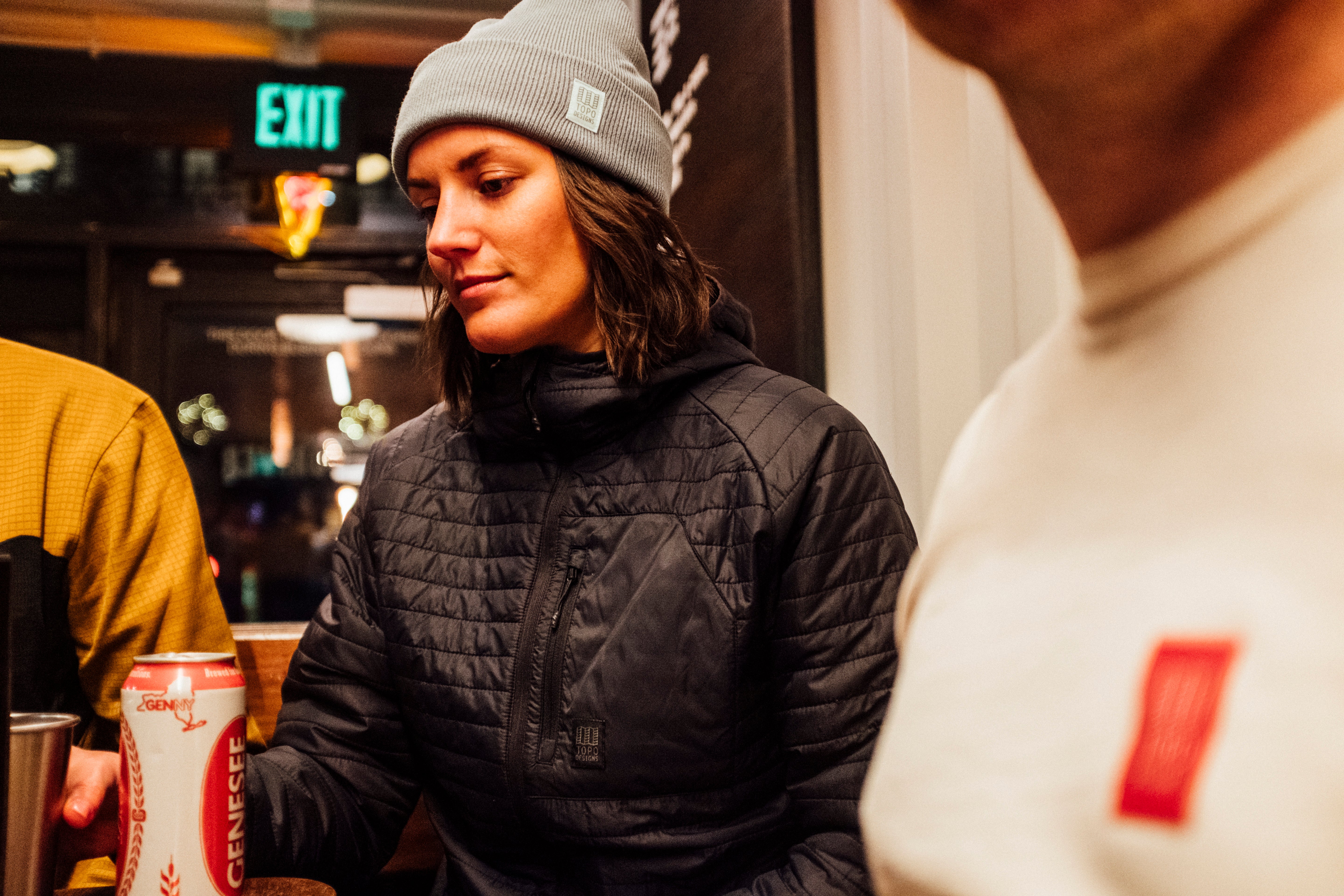 Global Puffer Hoodie Women's