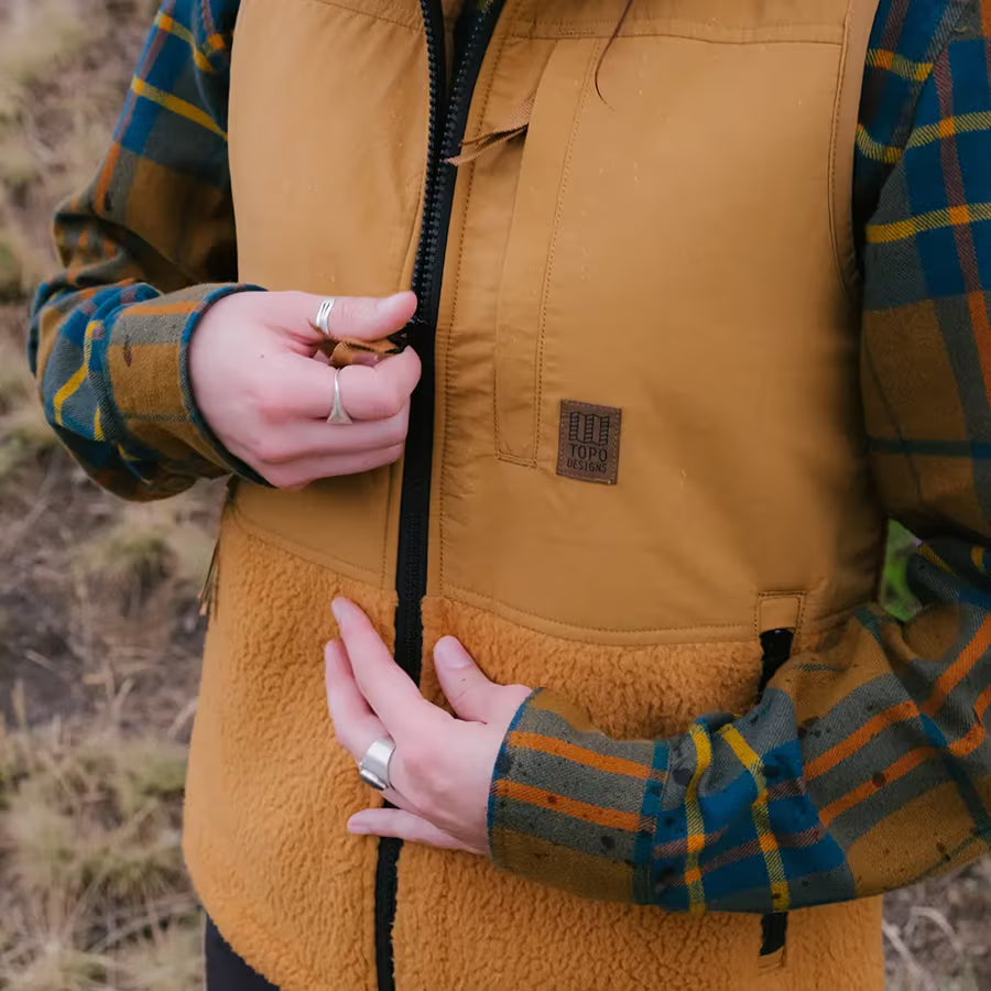 Subalpine Fleece Vest Women's Natural/Sand