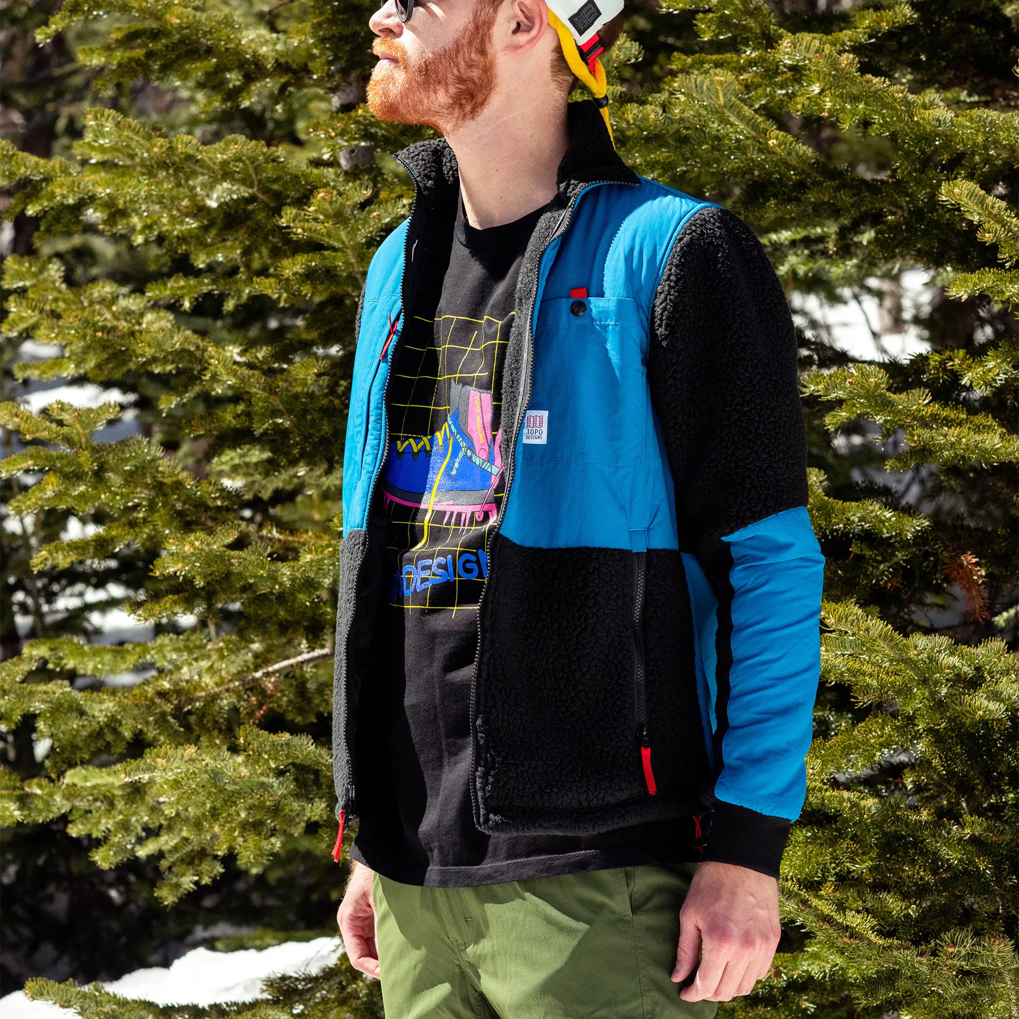 Subalpine Fleece Mens Khaki