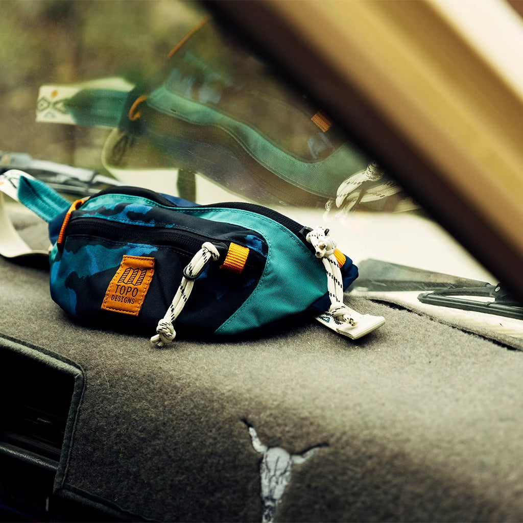 Mountain Waist Pack 1L Stone Blue/Bone White