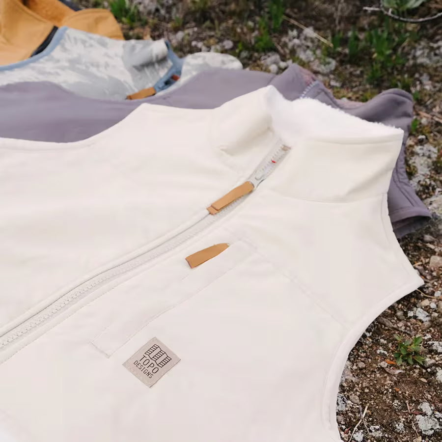 Subalpine Fleece Vest Women's Natural/Sand