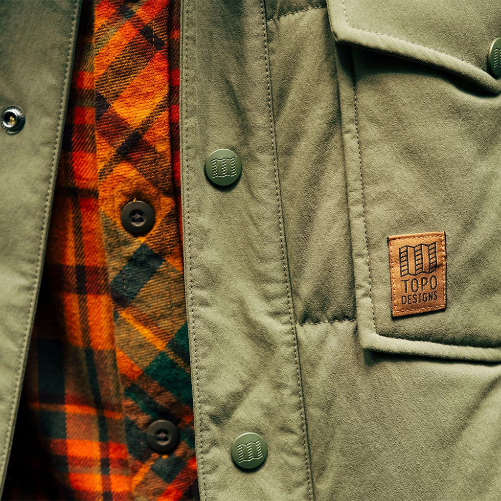 Mountain Shirt Long Sleeve Mens Chai Multi