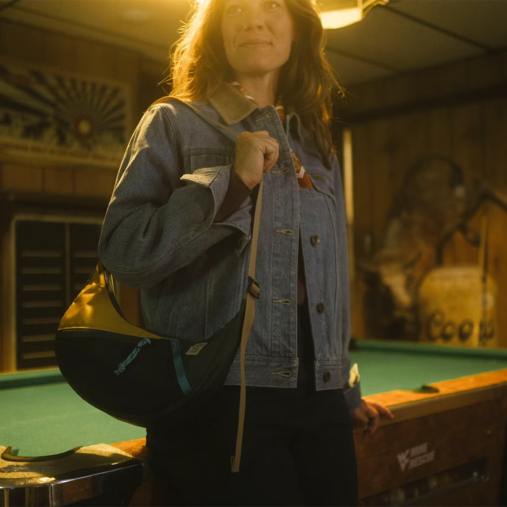 Moonlight Crossbody Bag 4L Mustard/Forest