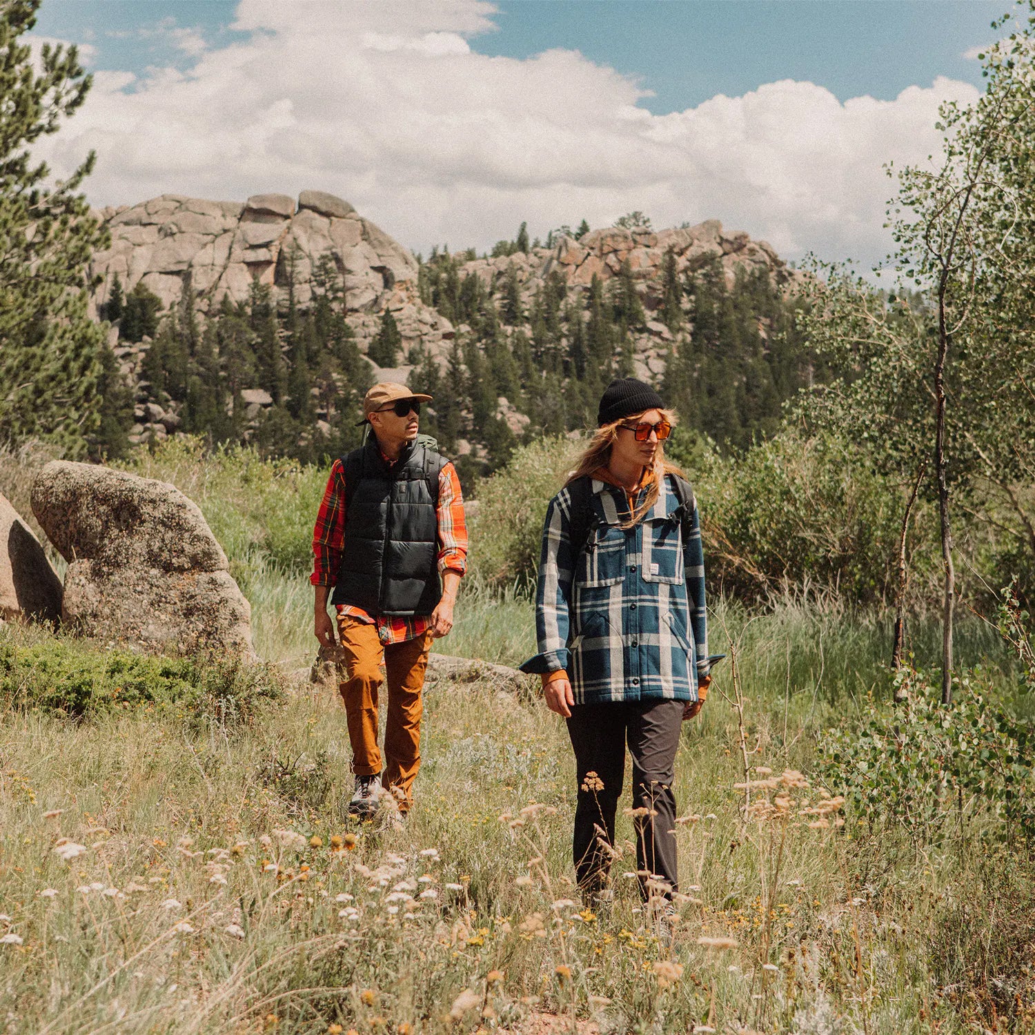Mountain Puffer Vest Mens Forest