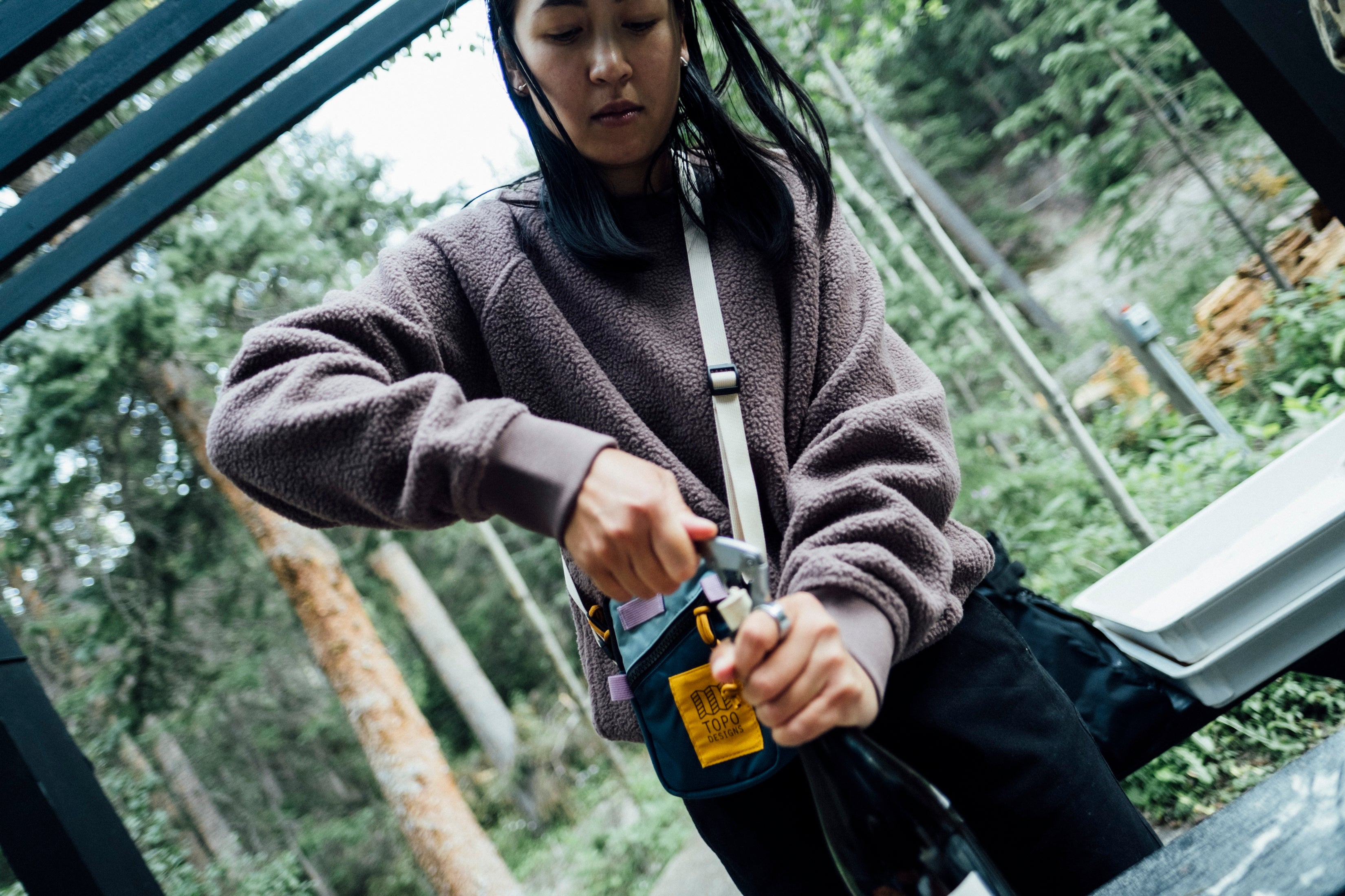 Mini Shoulder Bag 1L Black/Black/Black