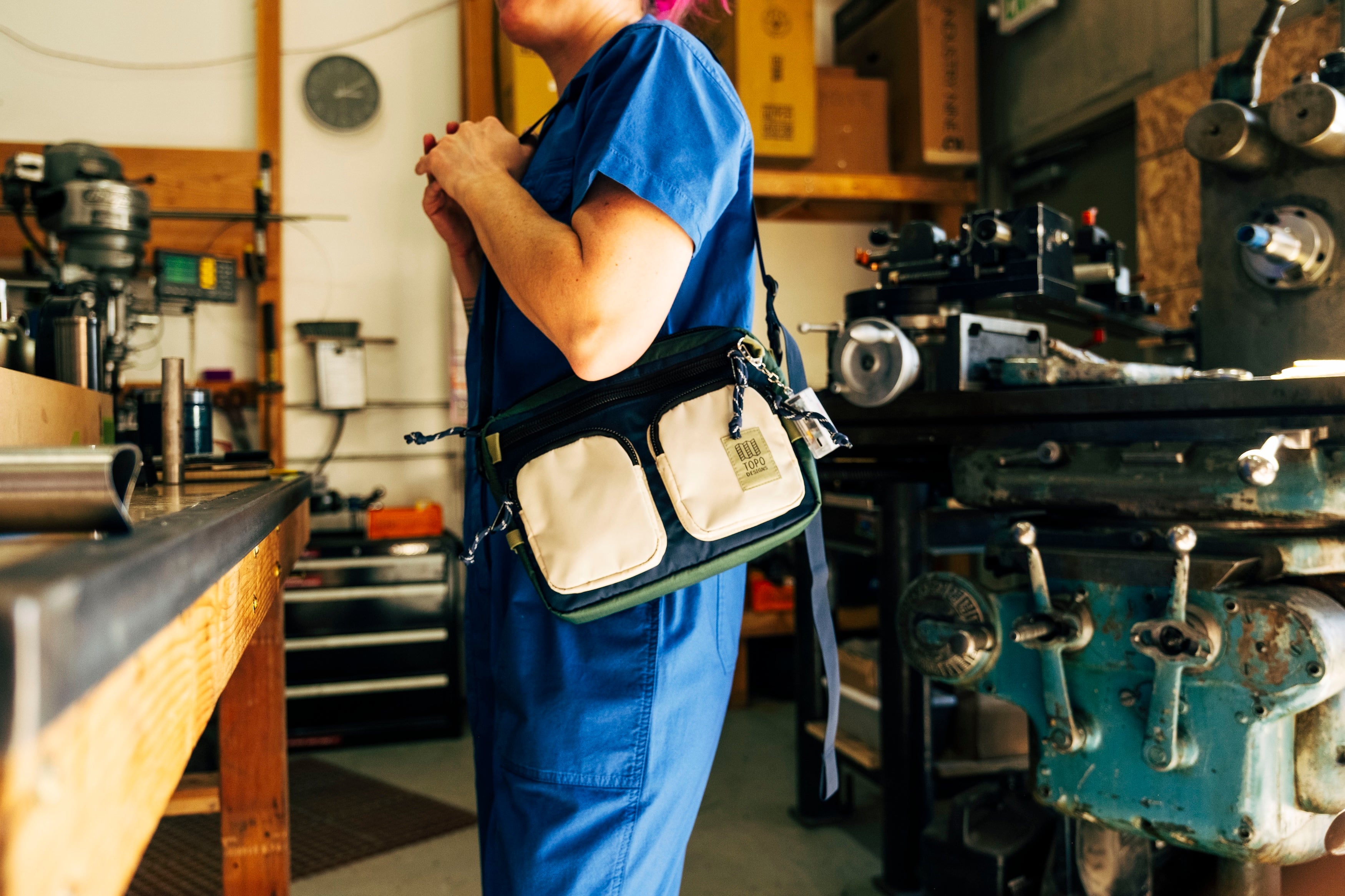 Block Bag 5L Black/Grid