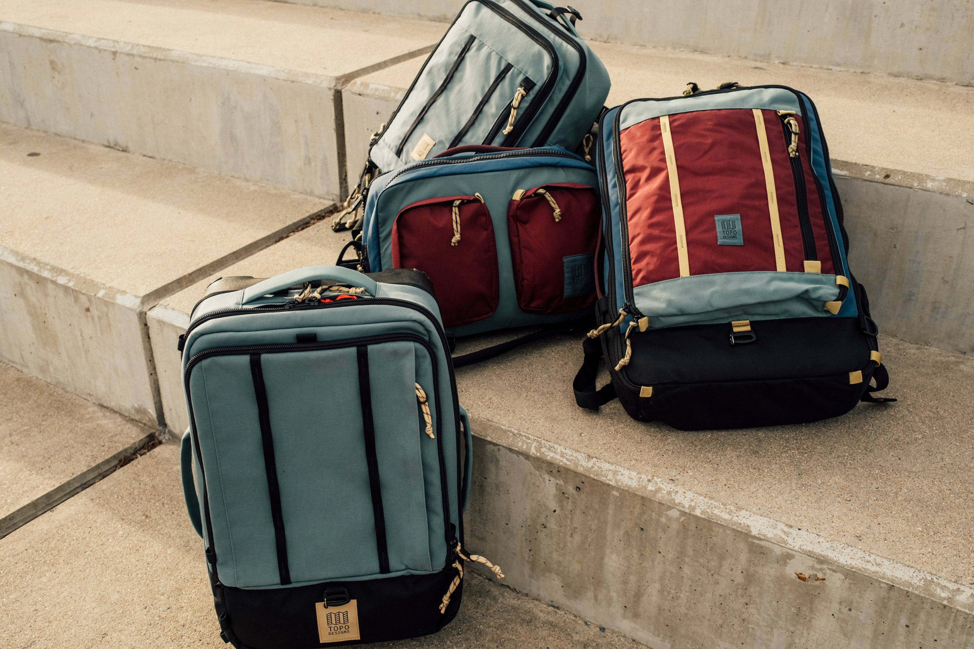 Global Travel Bag 30L Caribbean/Dark Khaki