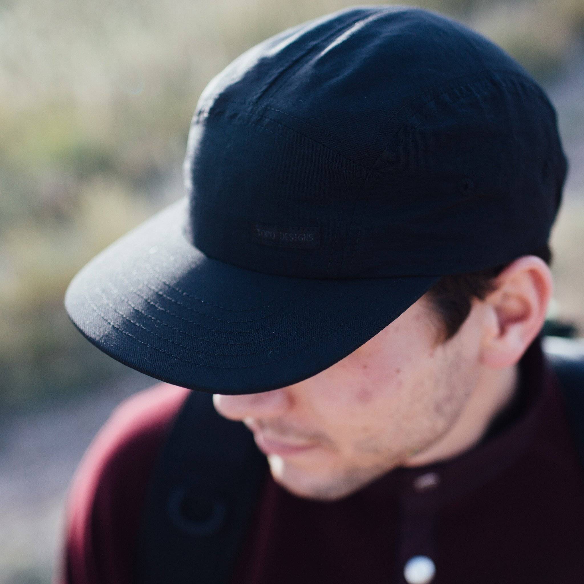 Nylon Camp Hat Black
