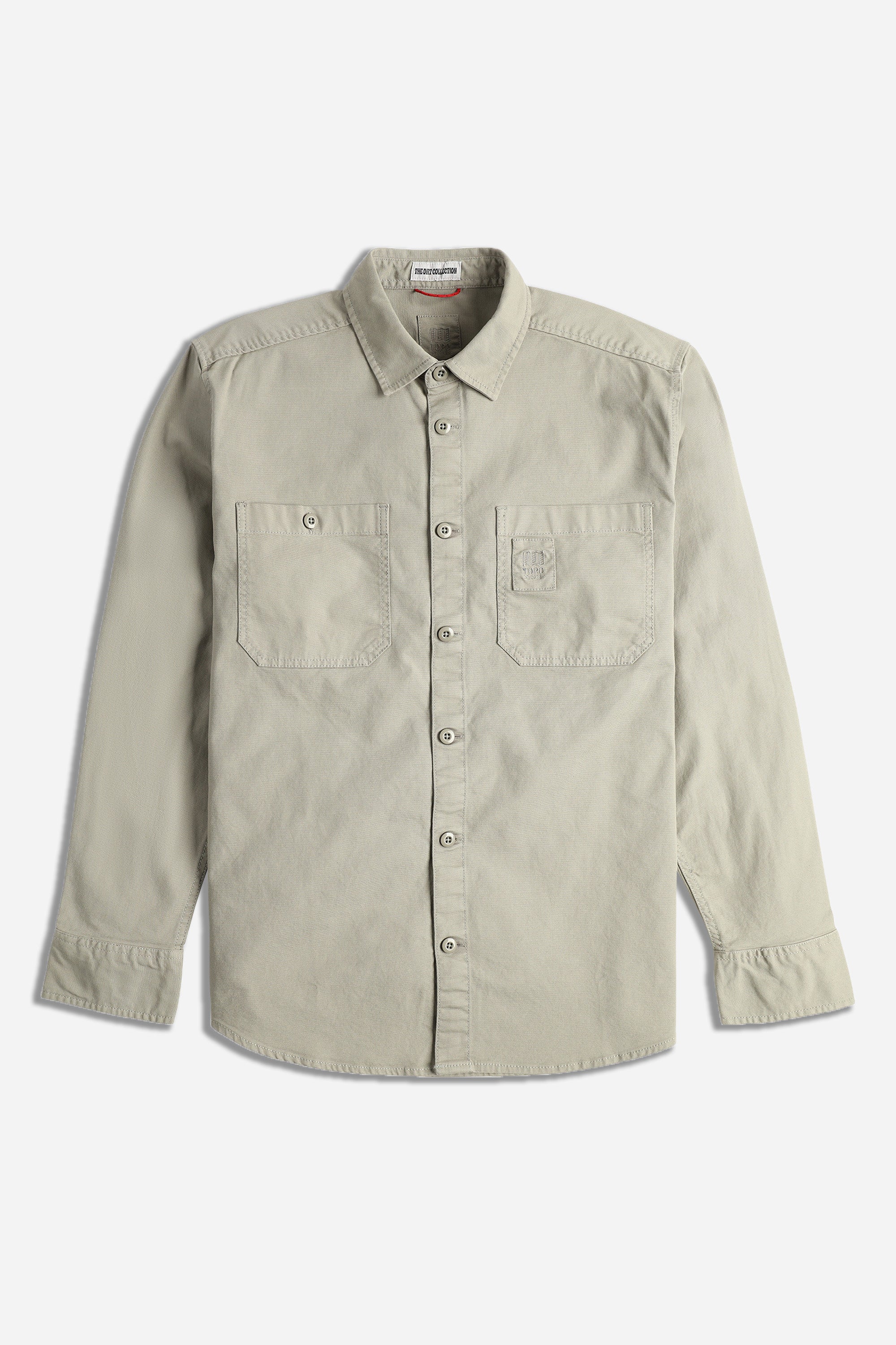 Dirt Overshirt Jacket Mens  Dried Sage
