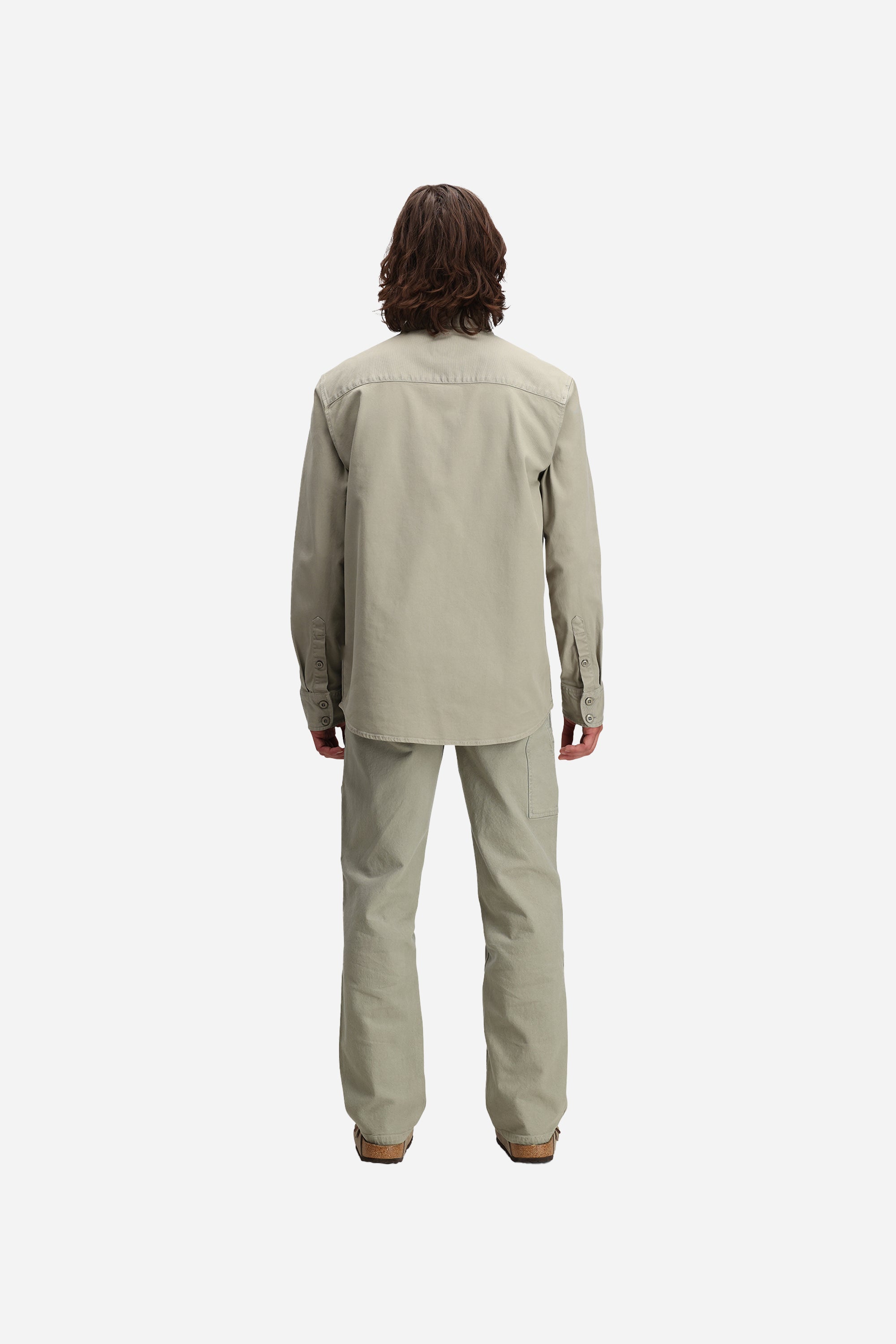 Dirt Overshirt Jacket Mens  Dried Sage