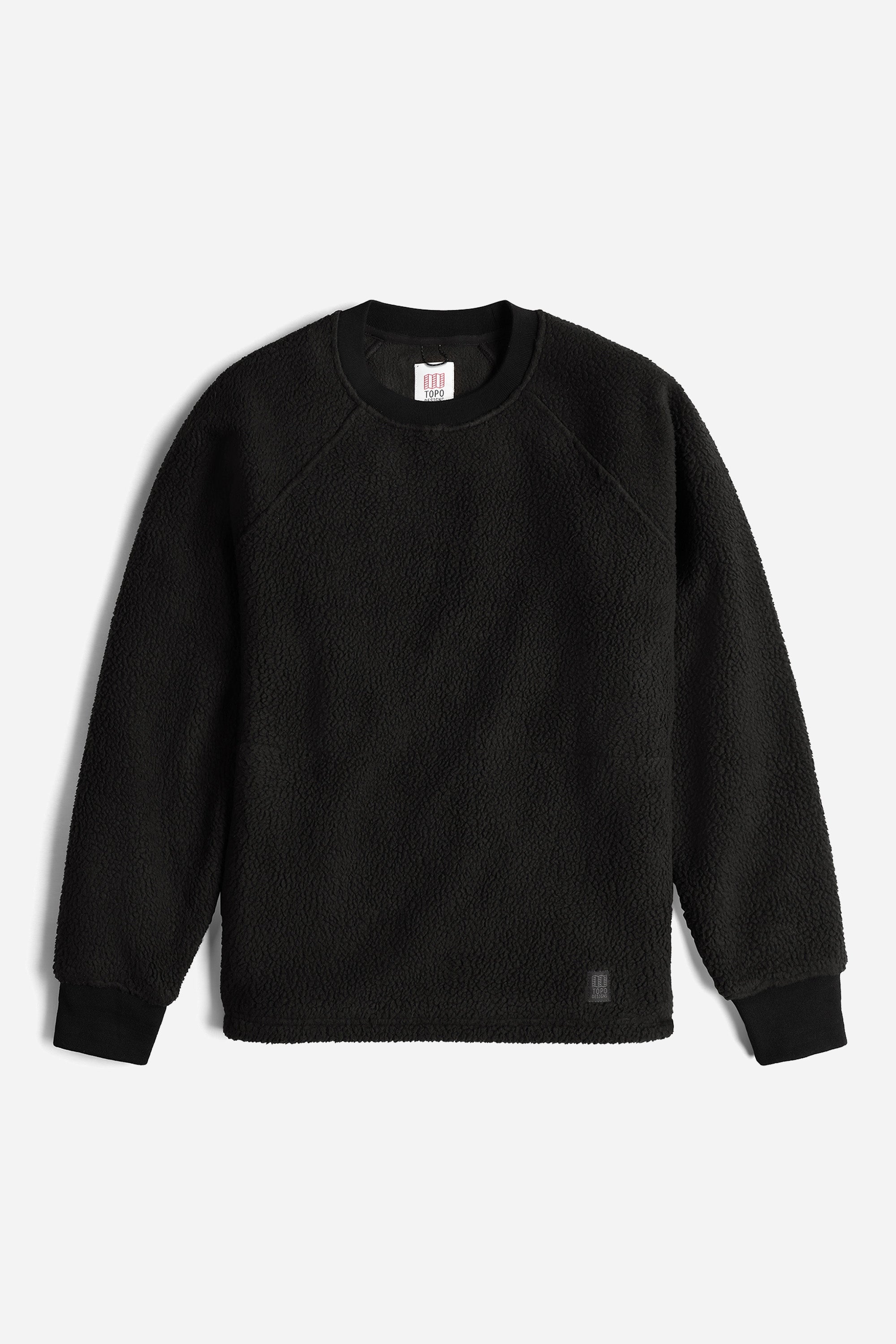 Mountain Fleece Crewneck Black