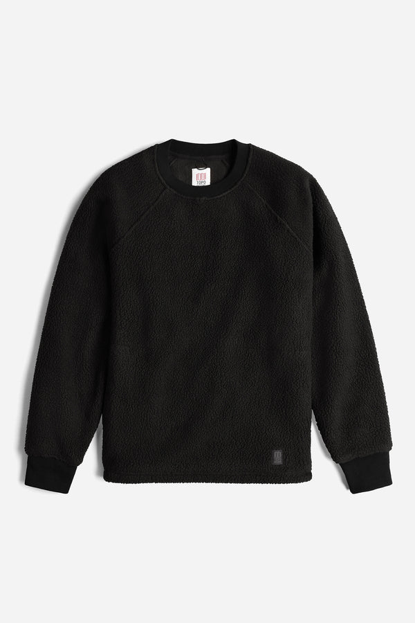 Mountain Fleece Crewneck Black