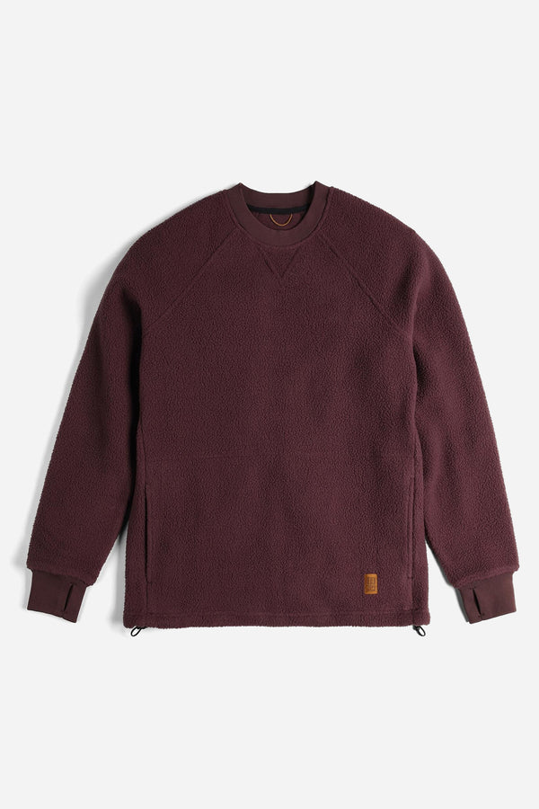 Mountain Fleece Crewneck Huckleberry