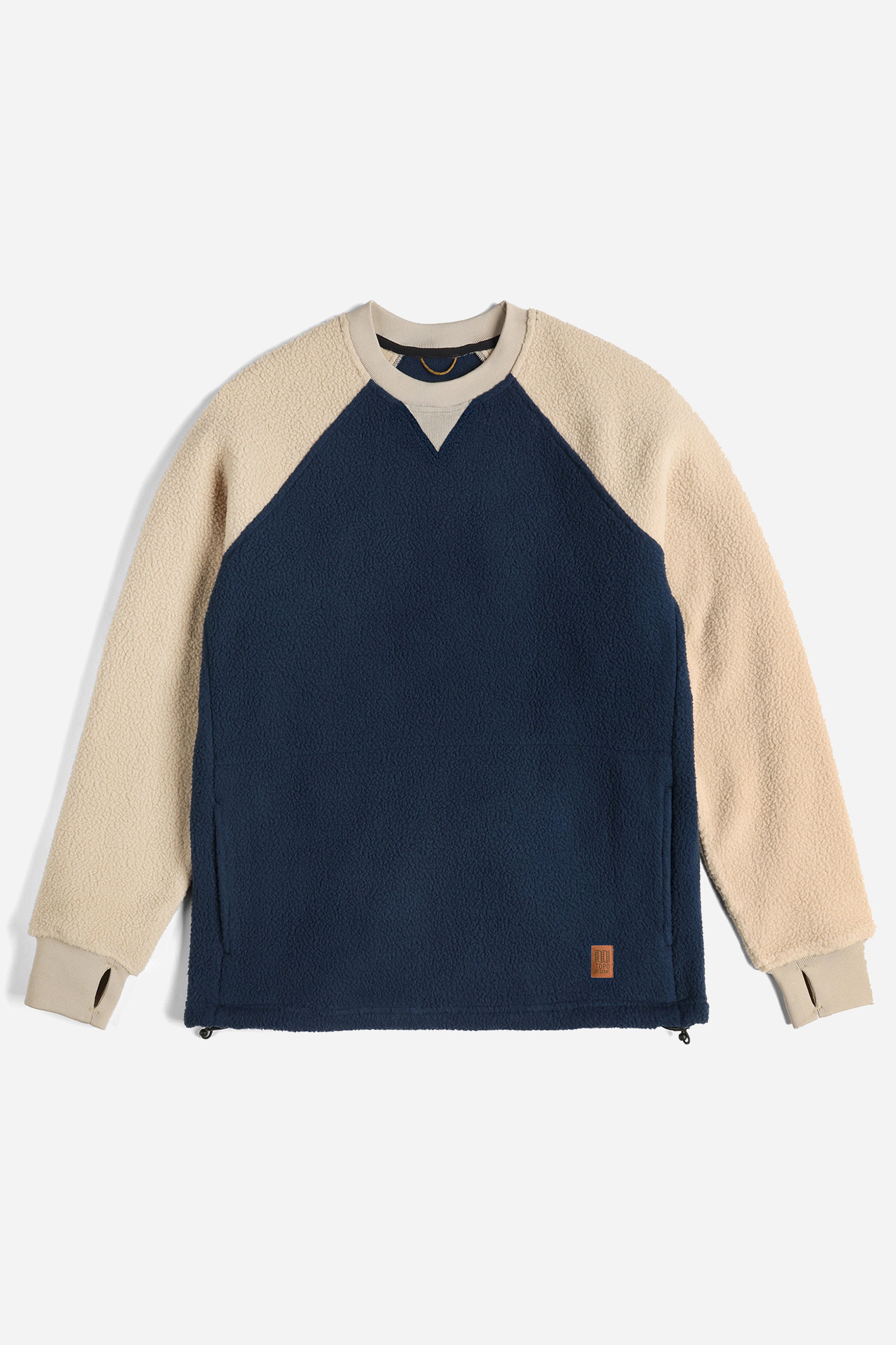 Mountain Fleece Crewneck Midnight/Oatmeal