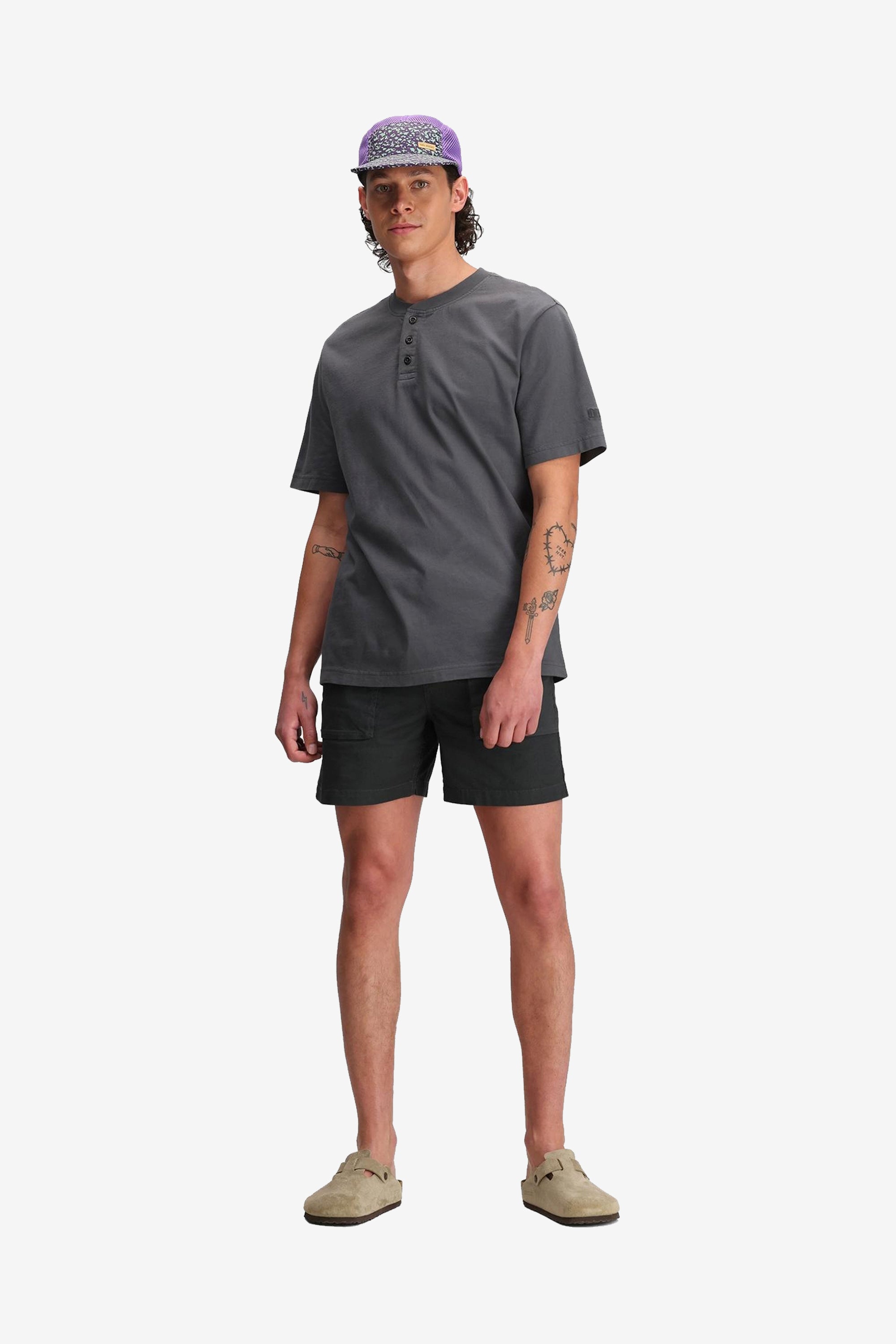 Dirt Desert Shorts Mens Asphalt
