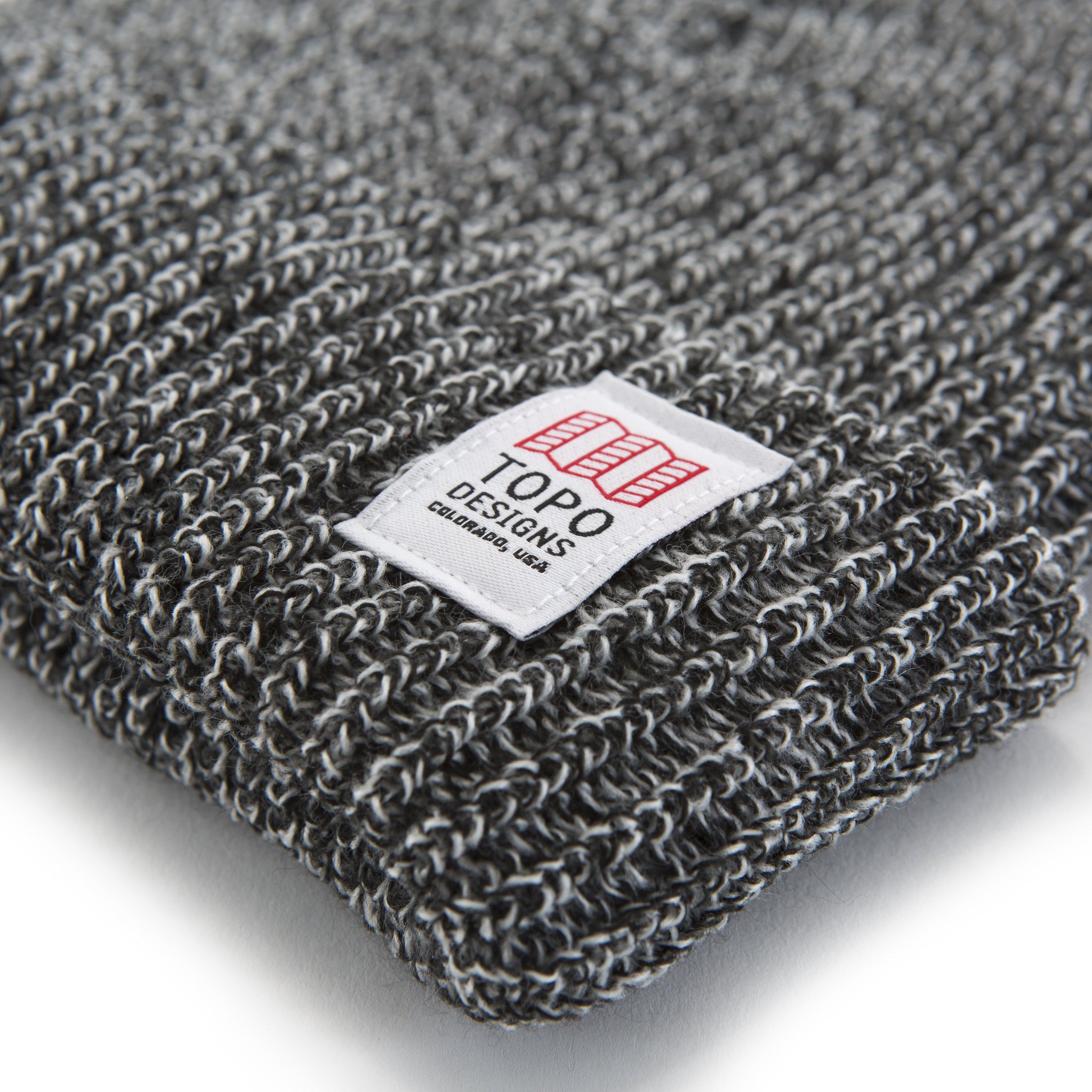 Watch Cap Black/White Marl