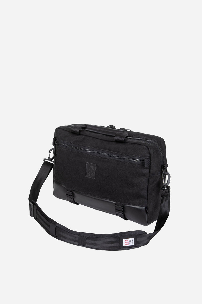 Commuter Briefcase Forest/Brown Leather