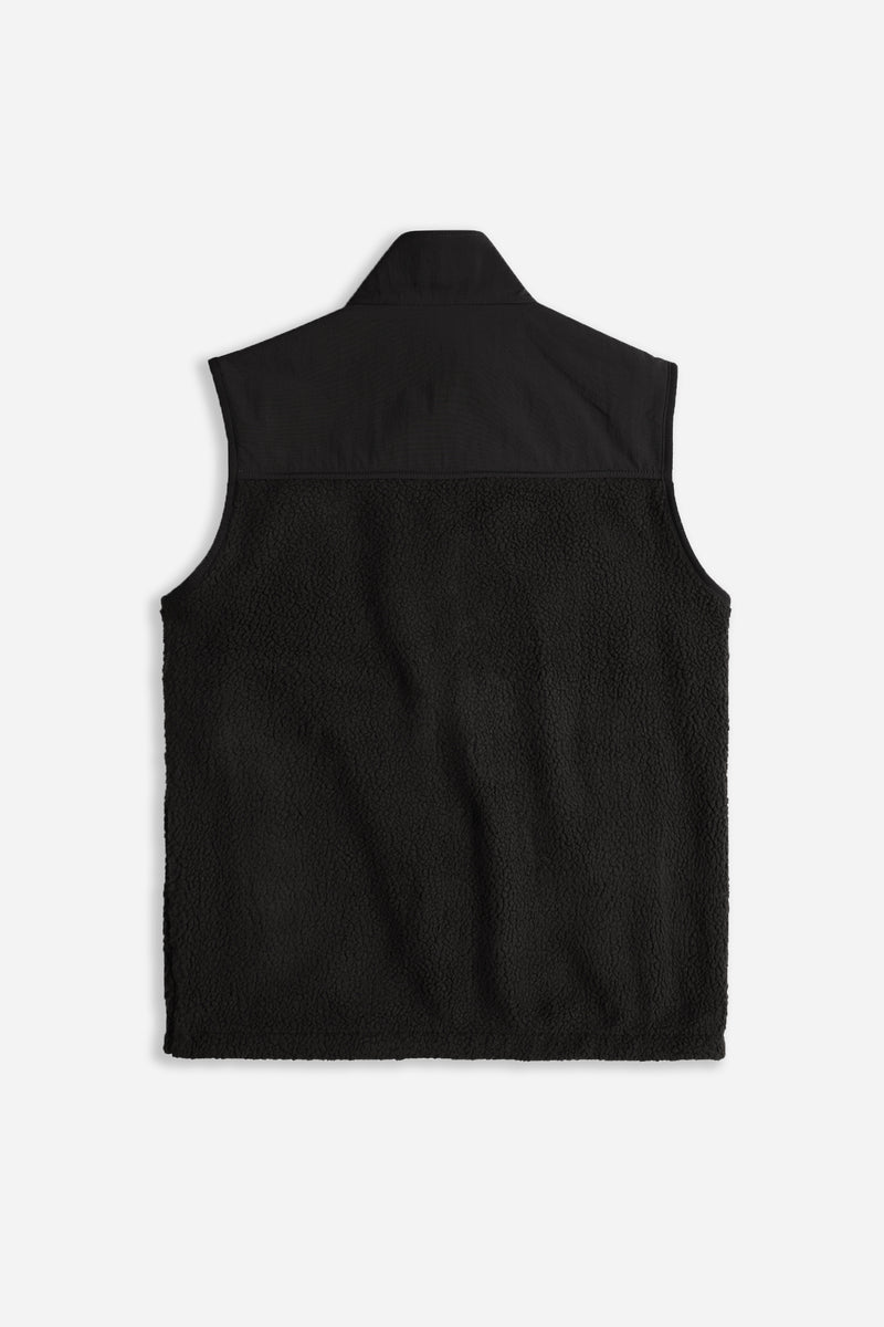 Subalpine Fleece Vest Mens Black