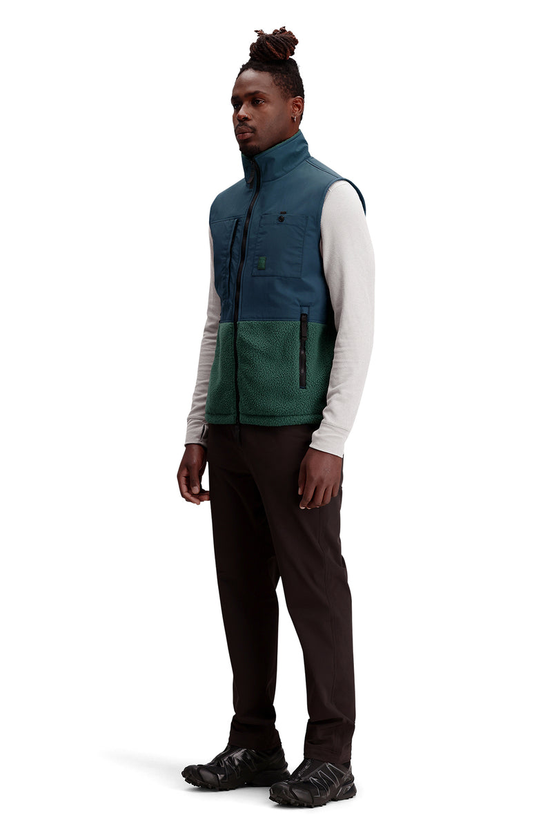 Subalpine Fleece Vest Mens Black