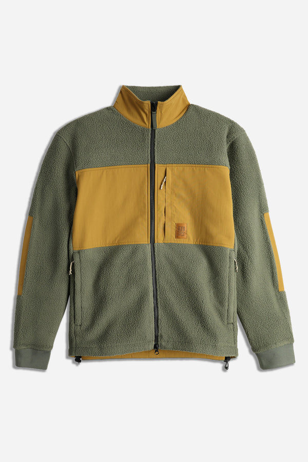 Summit Rise Full Zip Jacket M Beetle/Dark Khaki