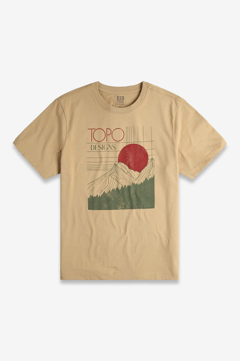 Horizon Tee S/S Mens Sahara