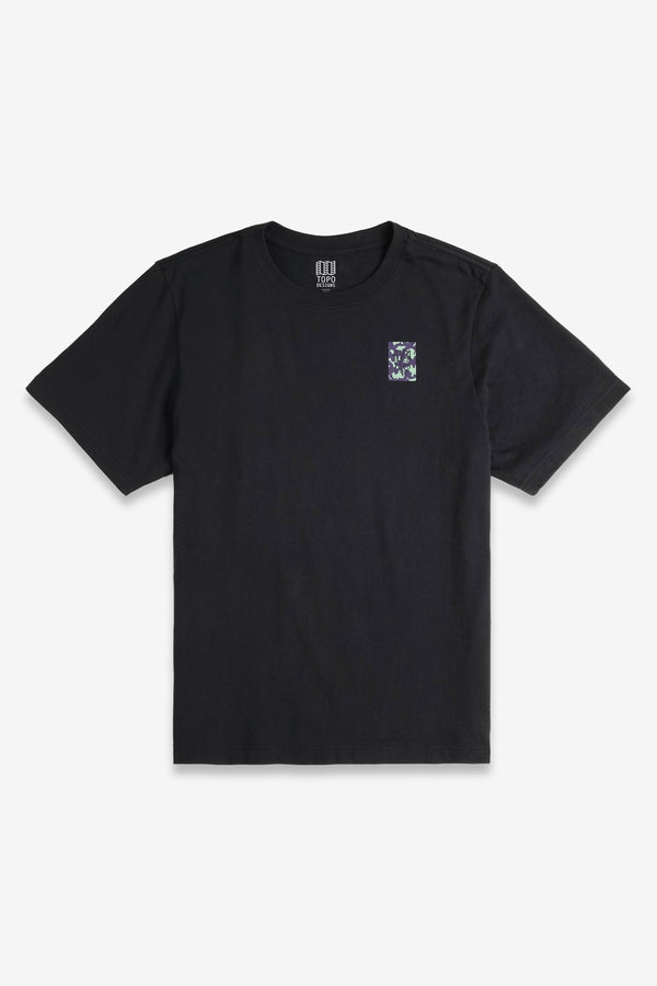 Topo Dry Lake Tee S/S Mens Black