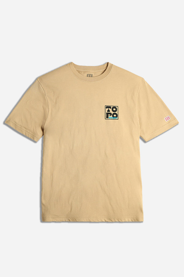 Virtual Peak Tee M Sahara