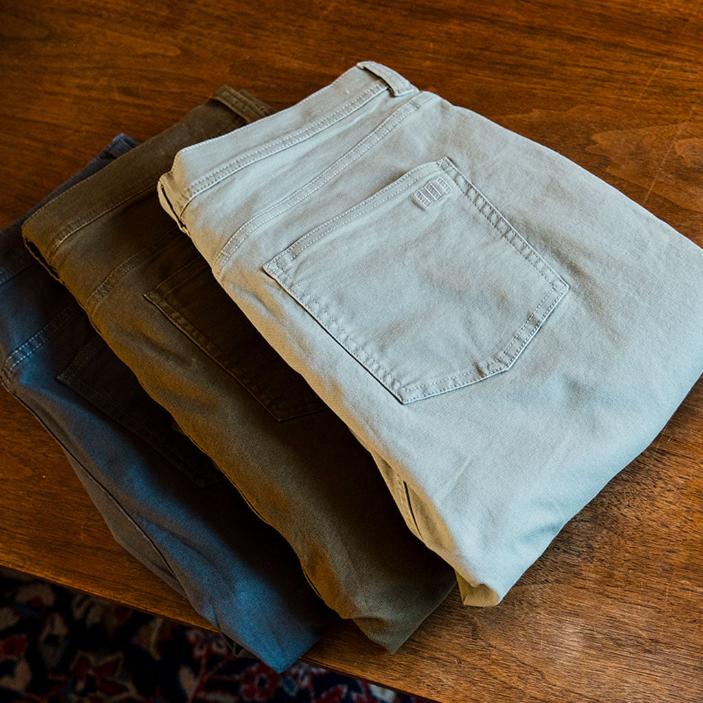 Dirt 5-Pocket Pants Mens Asphalt