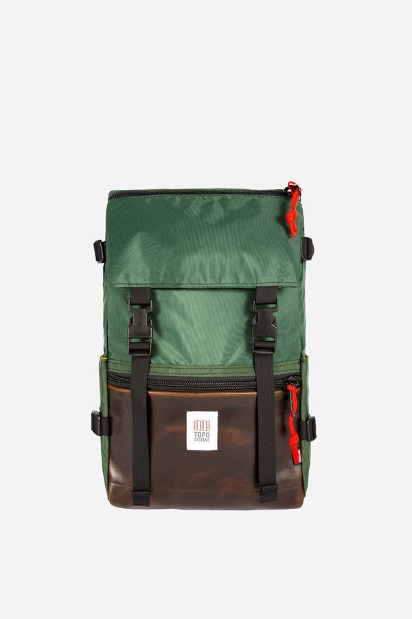 Rover Pack Leather Forest/Brown Leather