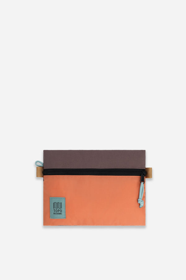 Accessory Bags Coral/Peppercorn