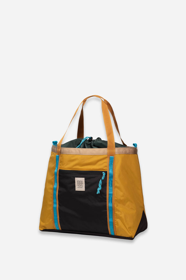 Mountain Utility Tote  Mustard/Forest
