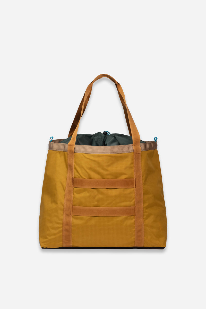 Mountain Utility Tote  Mustard/Forest