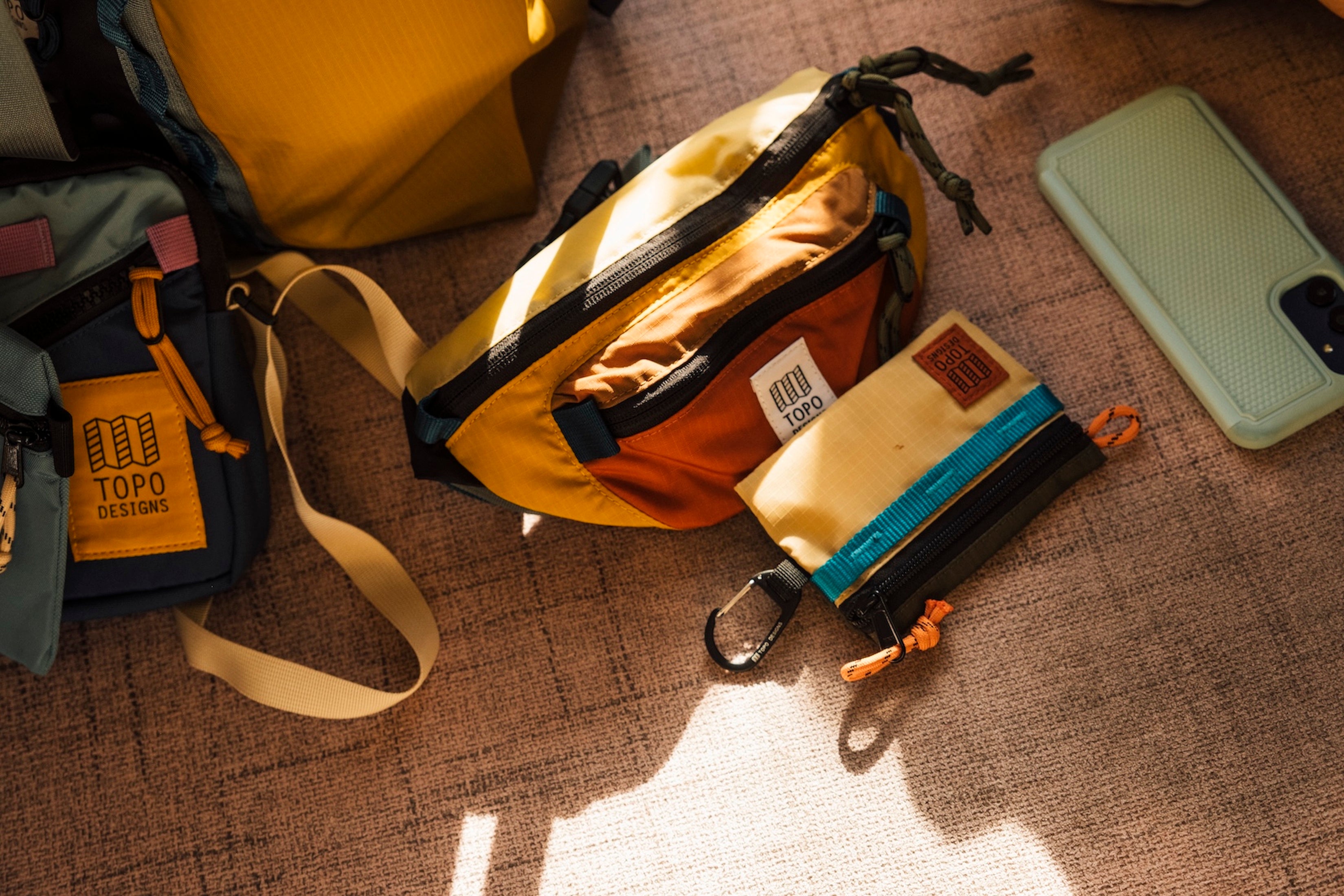 Mountain Waist Pack 1L Pond Blue/Spice