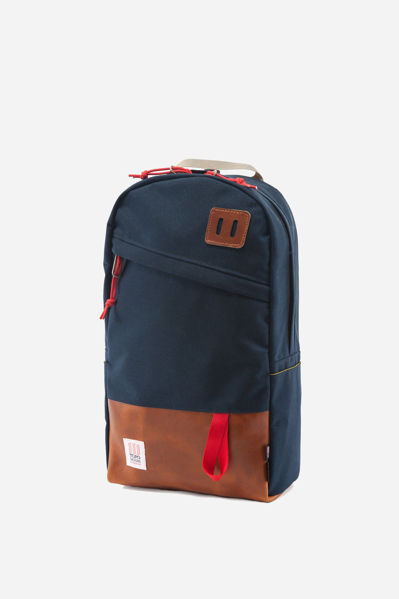 Daypack Leather Navy/Brown