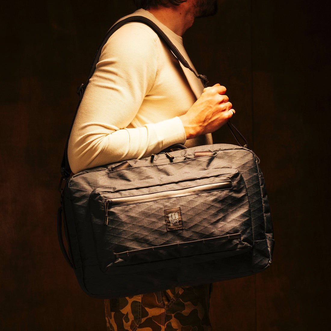 Global Pro 3-Way Briefcase 20L Black