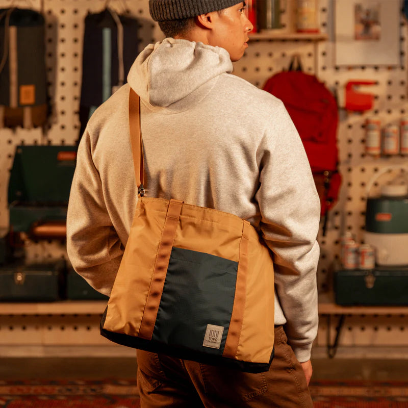 Mountain Essential Tote Mustard/Forest